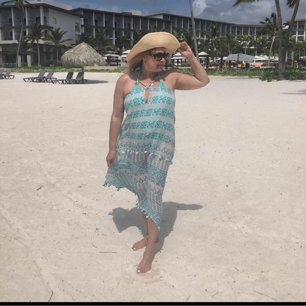 VICI SWIMSUIT COVER UP PASTEL COLOR